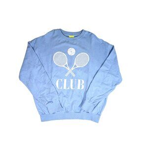 NEOITY Tennis Club Crewneck in Blue